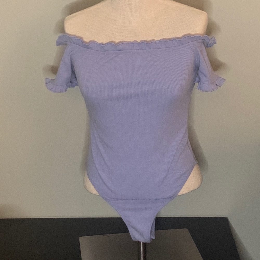Forever 21 purple/blue body suit size M medium